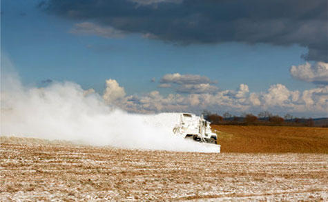 Aplicação do Gesso Agrícola